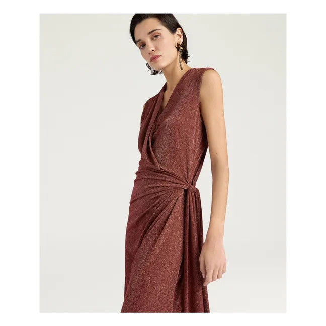 Robe Roca Irrisé | Rouge