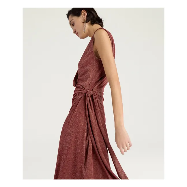 Robe Roca Irrisé | Rouge