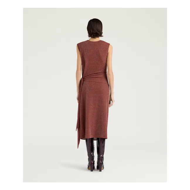 Robe Roca Irrisé | Rouge