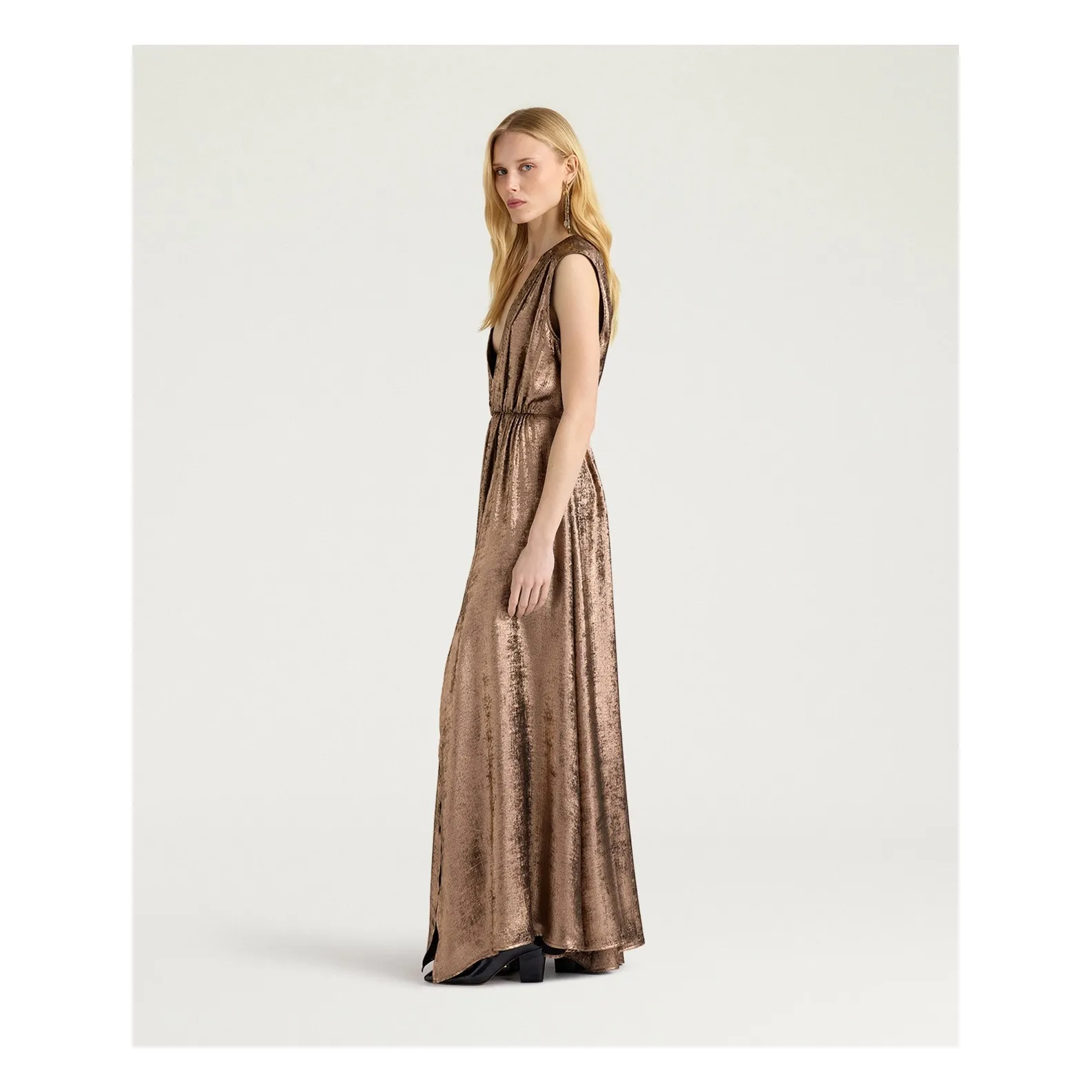 Robe Ysla | Bronze- Image produit n°2