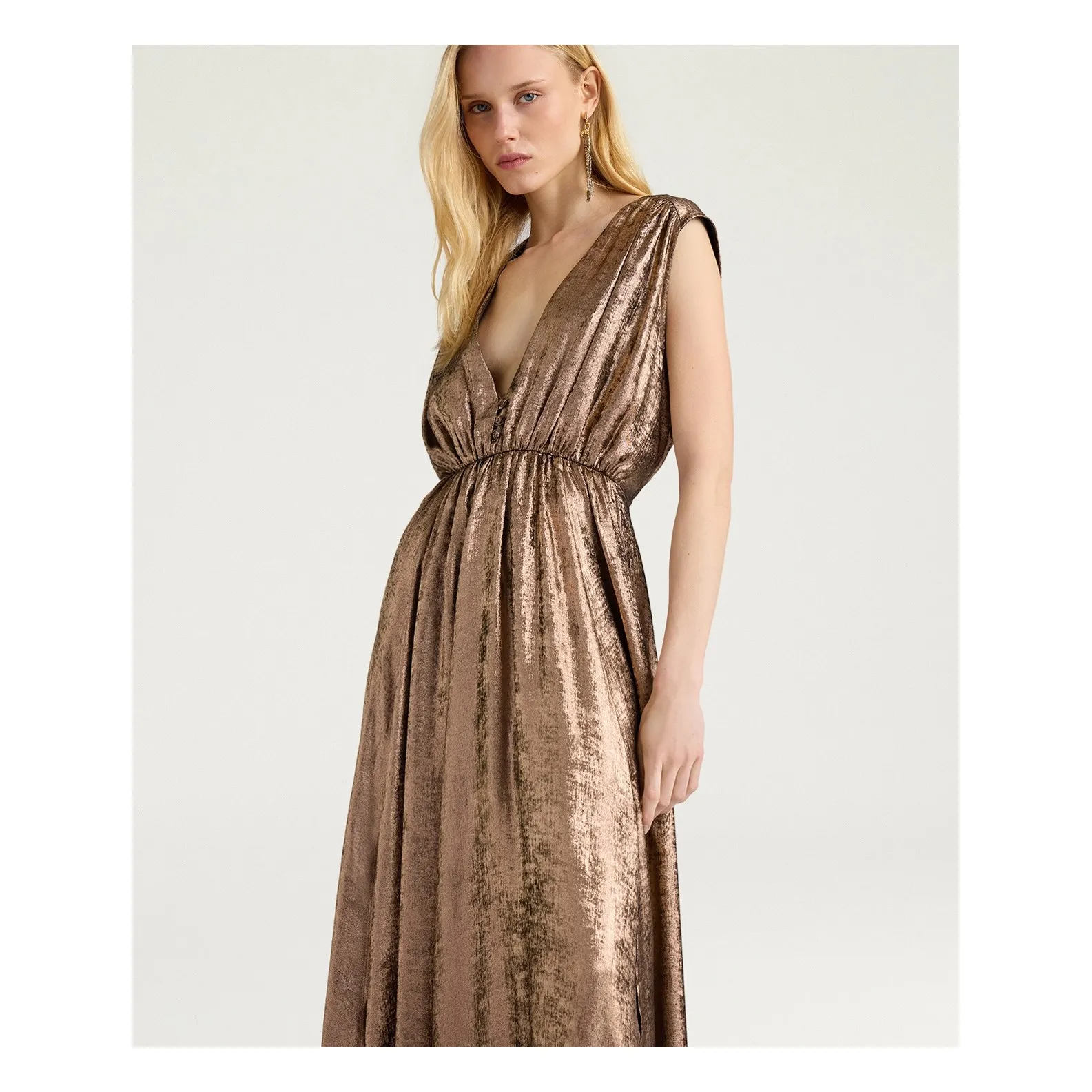 Robe Ysla | Bronze- Image produit n°4