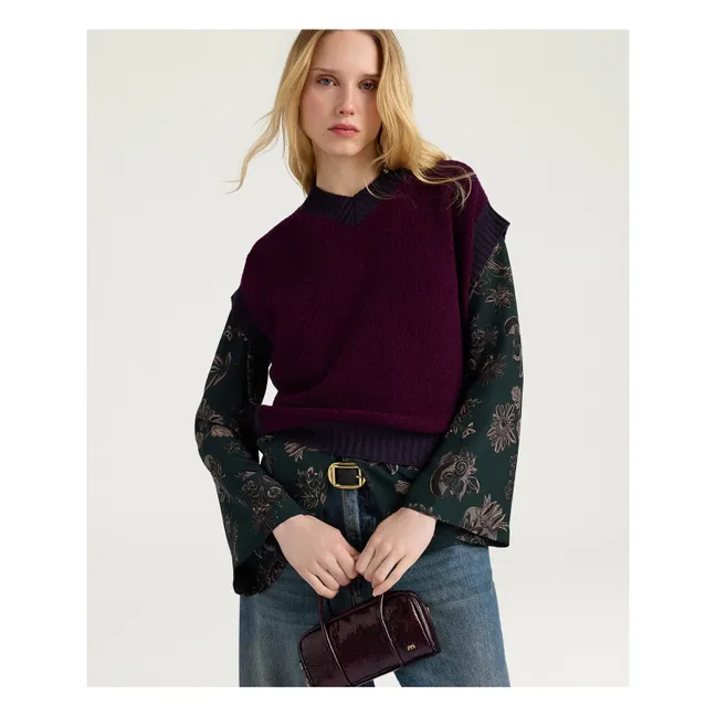 Pull Runa Laine | Bordeaux