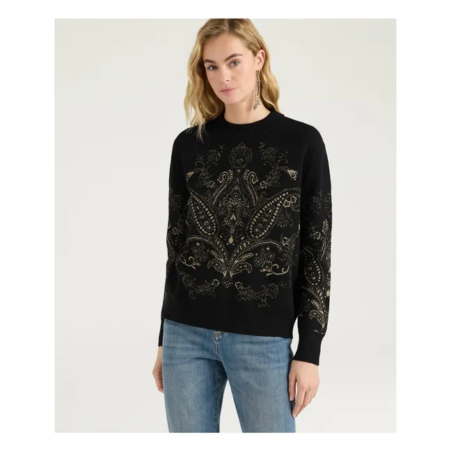 Pull Mosi Laine | Noir