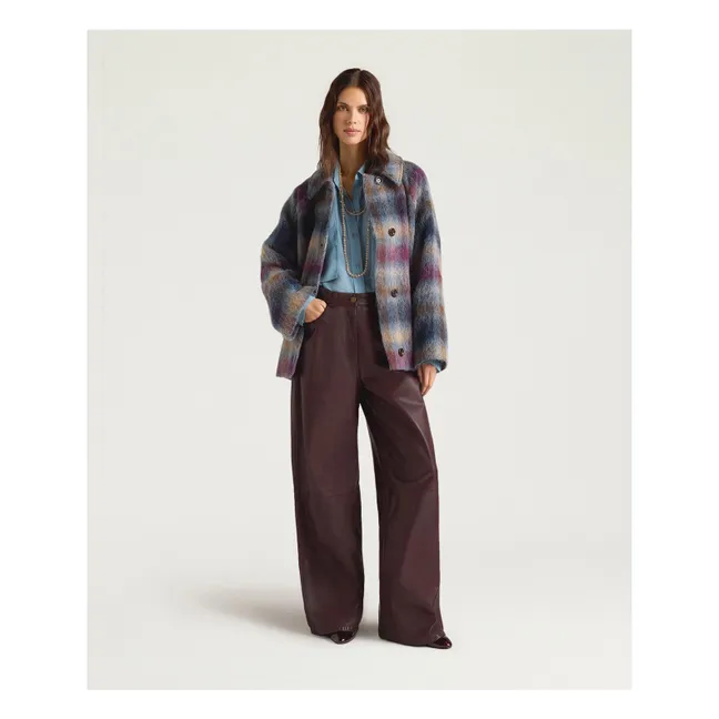 Pantalon Aoki Cuir | Marron