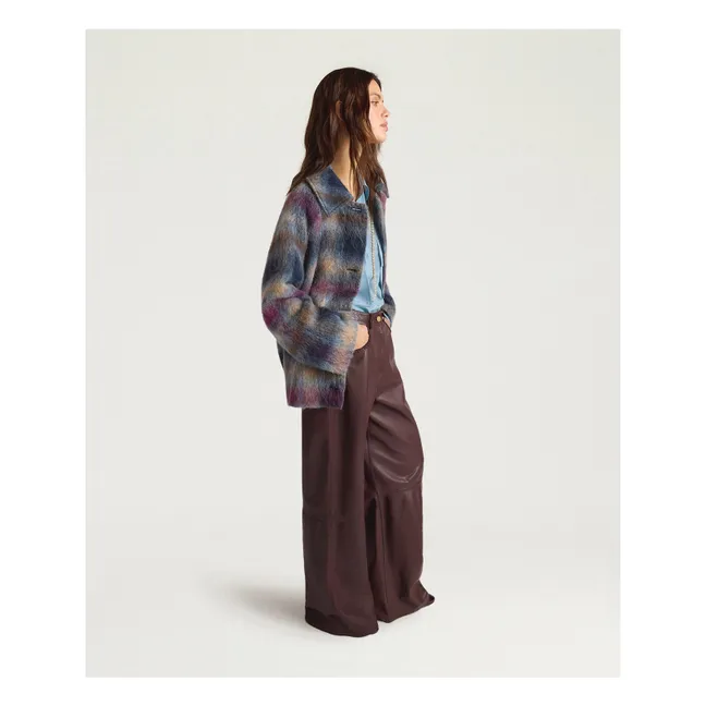 Pantalon Aoki Cuir | Marron