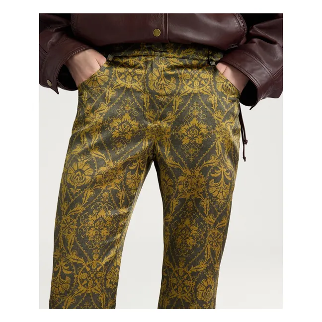 Pantalon Odin Soie | Doré