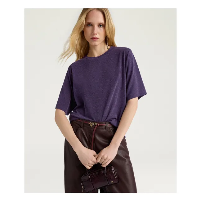 T-shirt Iora Irisé | Améthyste