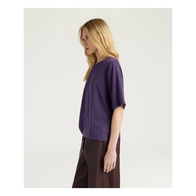 T-shirt Iora Irisé | Améthyste