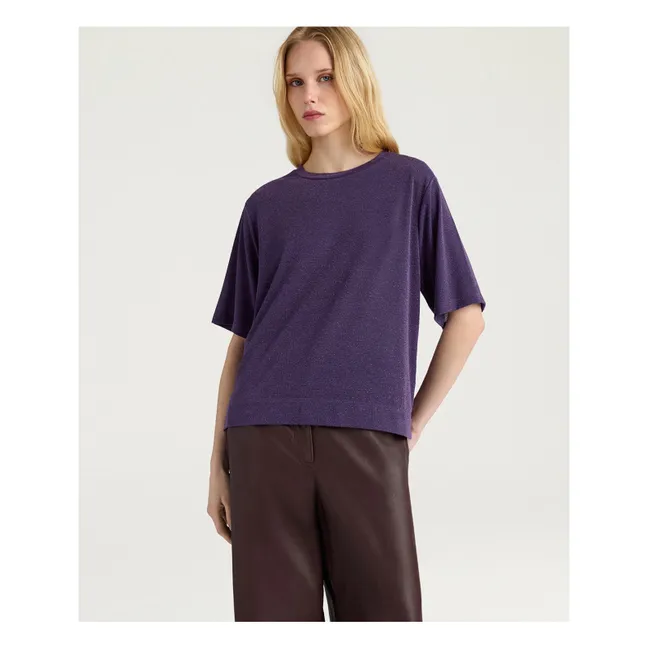 T-shirt Iora Irisé | Améthyste