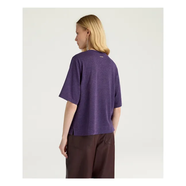 T-shirt Iora Irisé | Améthyste