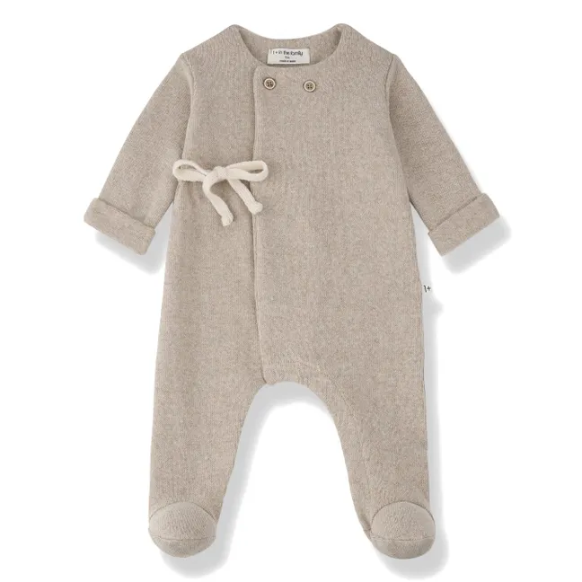 Combinaison à Pieds Havre | Beige