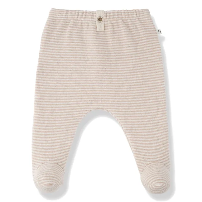 Legging à Pieds Arras Rayé | Nude