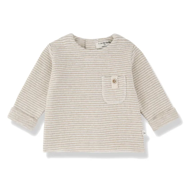T-shirt Belfort Rayé | Beige