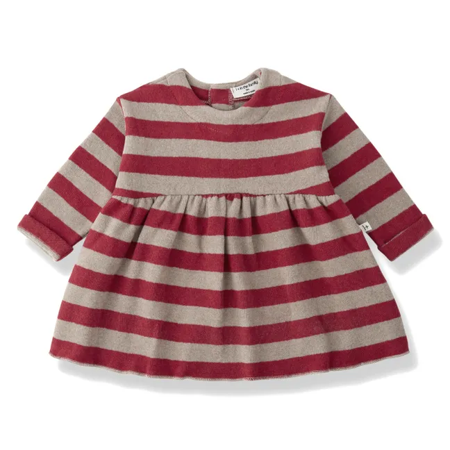 Robe Melville Rayée | Rouge