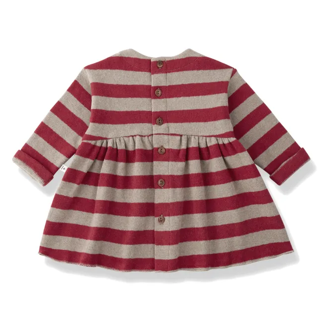 Robe Melville Rayée | Rouge