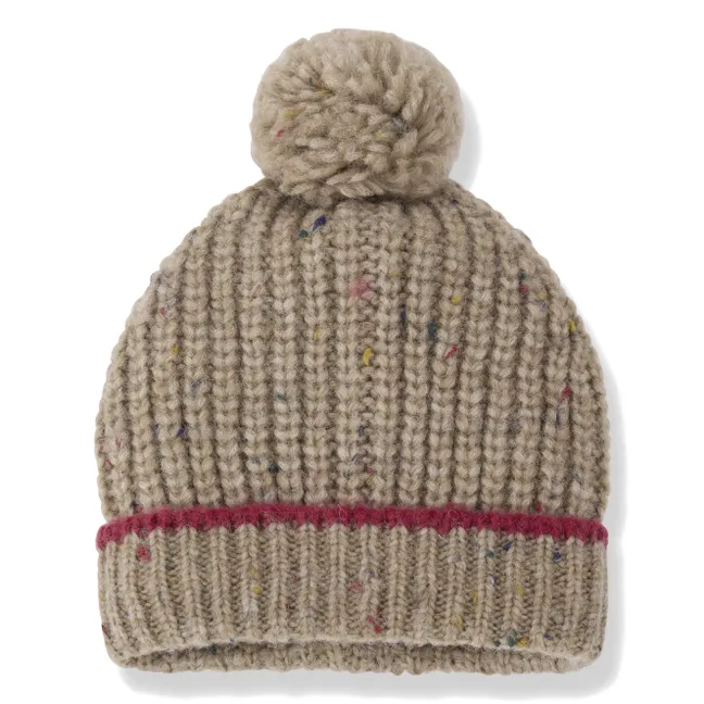 Louise Wool Beanie | Beige