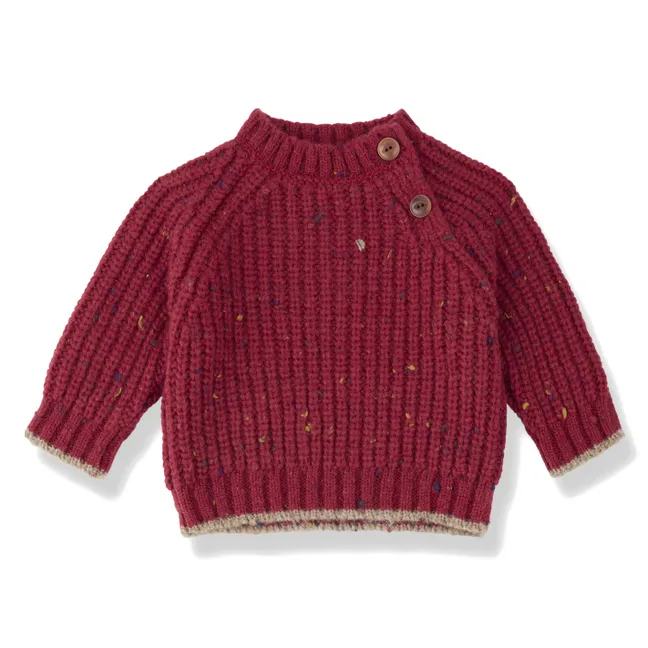 Pull Maligne Laine | Rouge