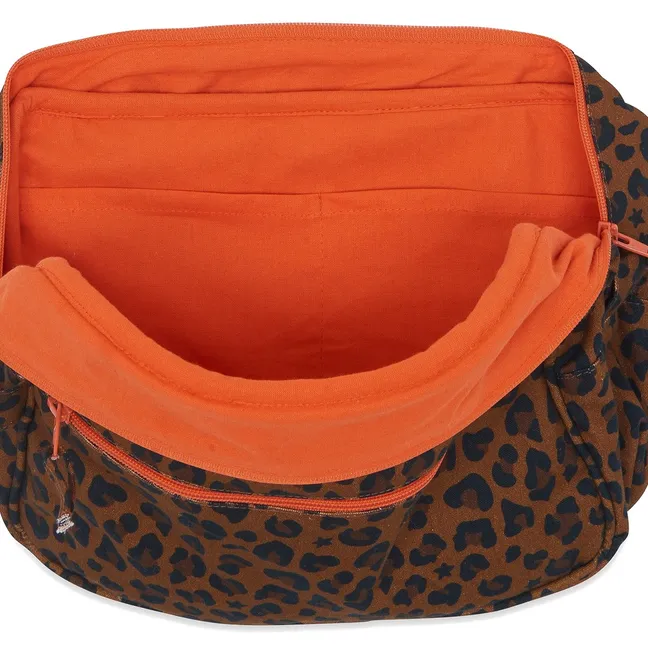Trousse Léopard | Marron