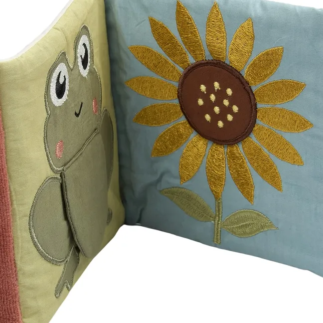 Livre en tissu Garden | Ecru