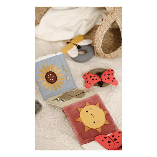 Livre en tissu Garden | Ecru