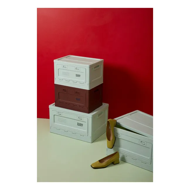 Stackable storage box | Mint Green