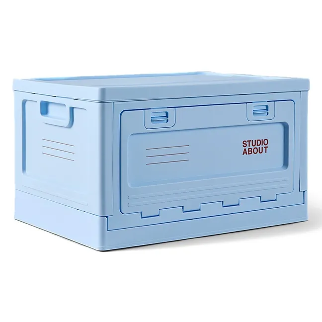 Boîte de rangement empilable | Bleu ciel