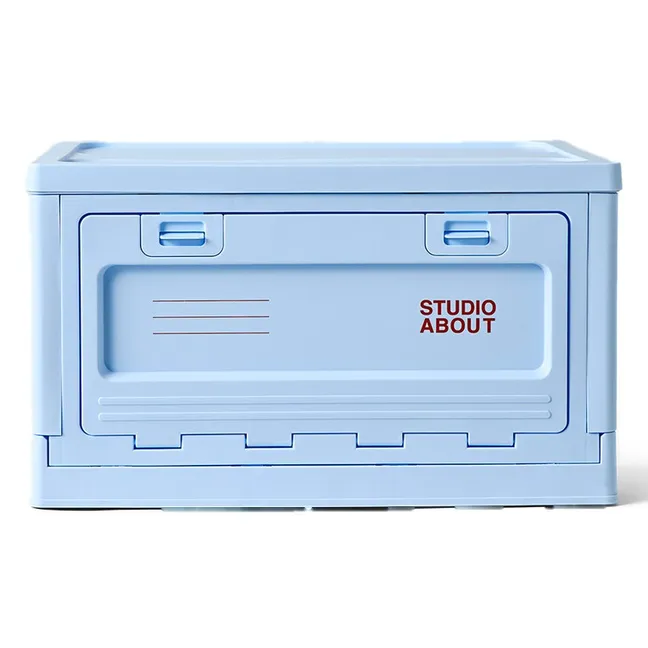 Stackable storage box | Light blue