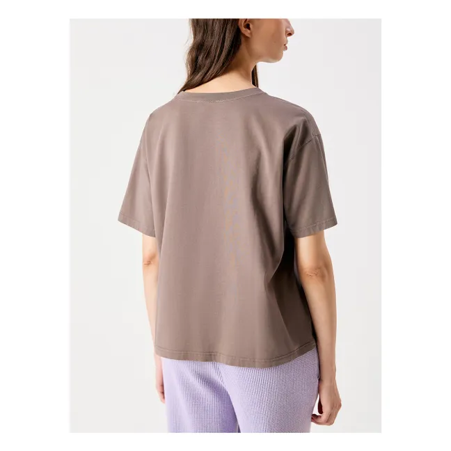 T-shirt Fizvalley Coton | Cendre