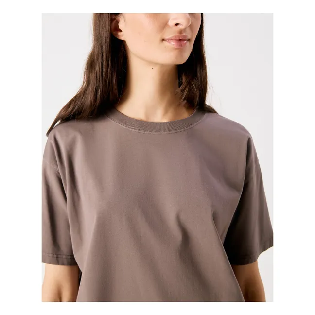 T-shirt Fizvalley Coton | Cendre