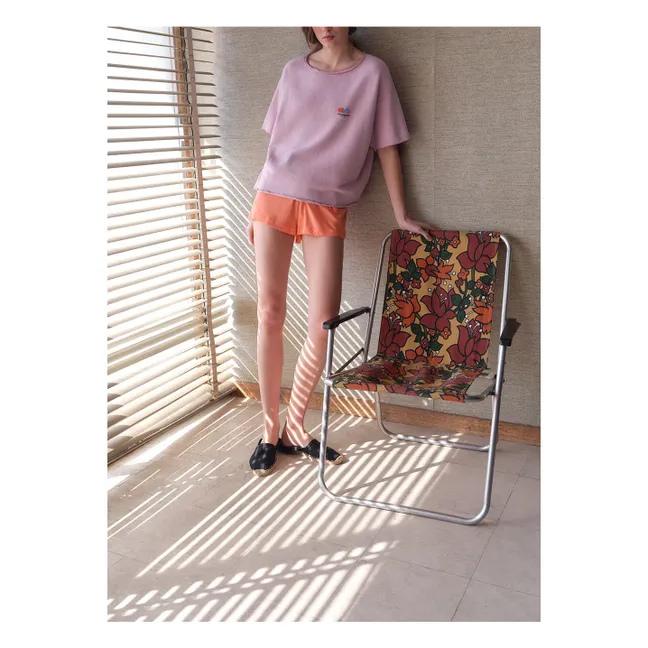 T-shirt Atubay Coton | Rose Litchi