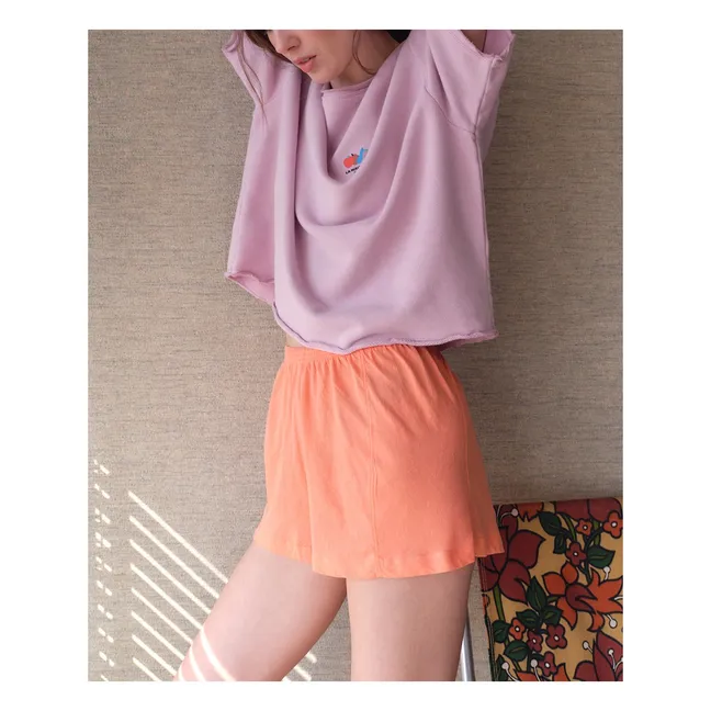 T-shirt Atubay Coton | Rose Litchi