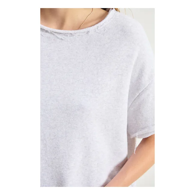 T-shirt Atubay Coton | Arctic blue
