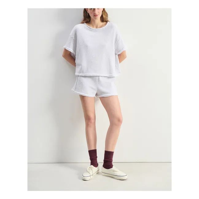 T-shirt Atubay Coton | Arctic blue