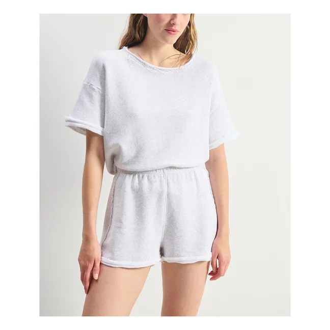 T-shirt Atubay Coton | Arctic blue