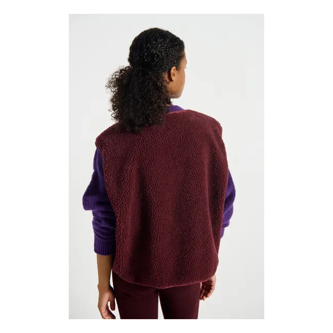 Veste Sans Manches Hoktown | Bordeaux