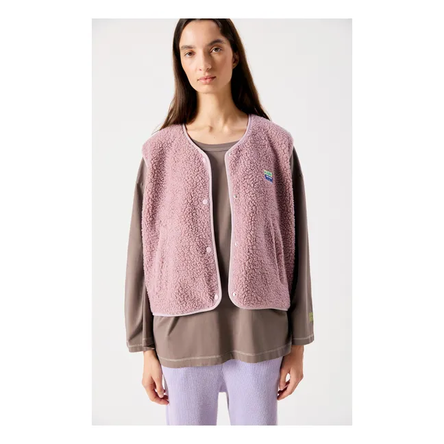 Veste Sans Manches Hoktown | Prune