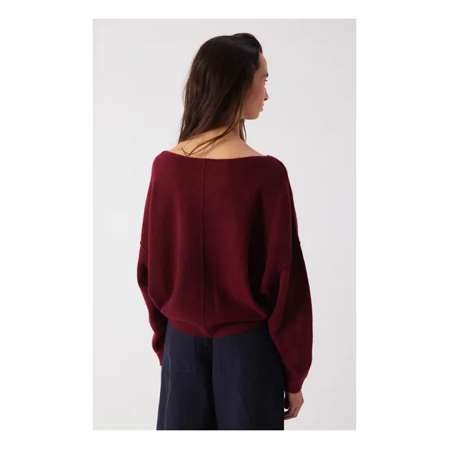 Pull Damsville Laine | Cerisier