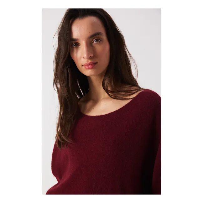Pull Damsville Laine | Cerisier