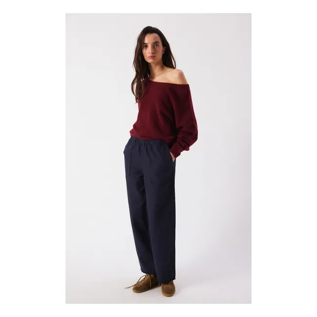 Pull Damsville Laine | Cerisier