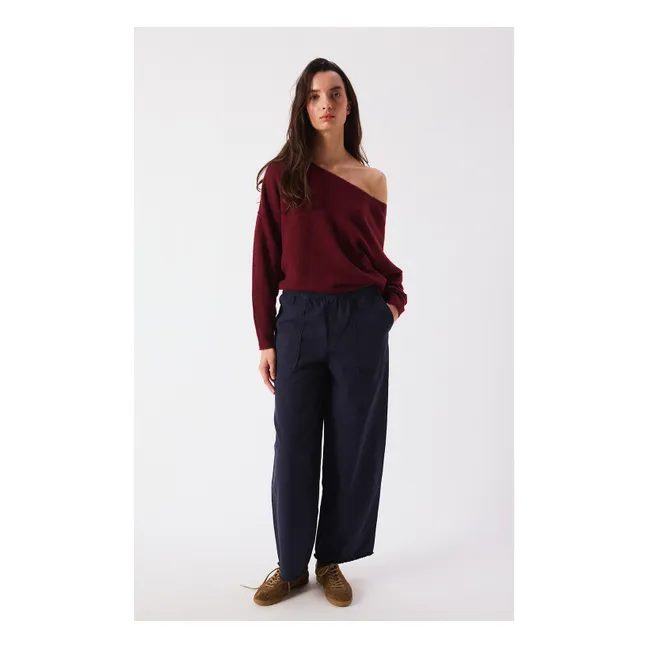 Pull Damsville Laine | Cerisier