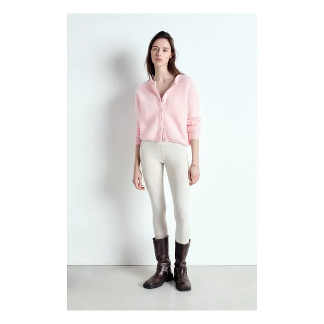 Gilet Vitow Alpaga | Rose bonbon
