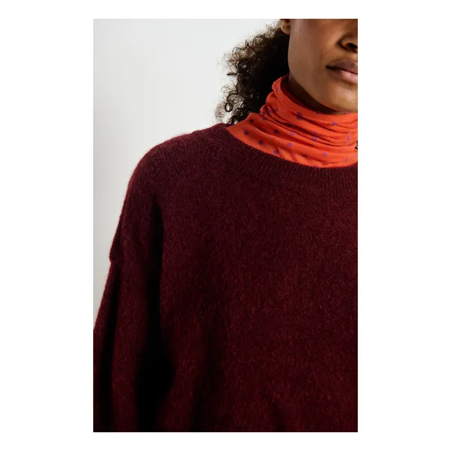 Pull Vitow Alpaga | Grenat