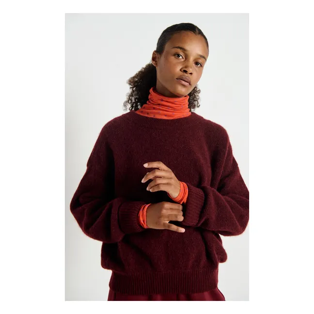 Pull Vitow Alpaga | Grenat