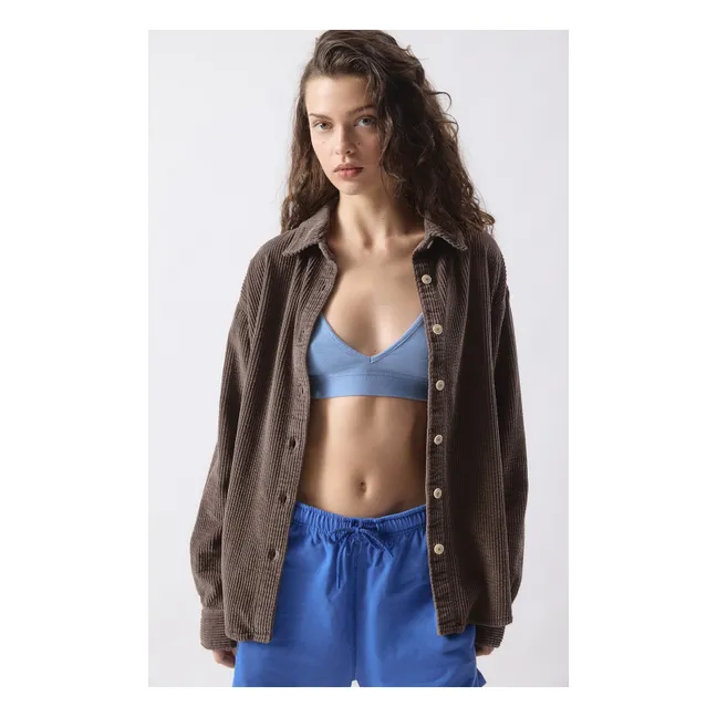Chemise Padow Coton | Cendre