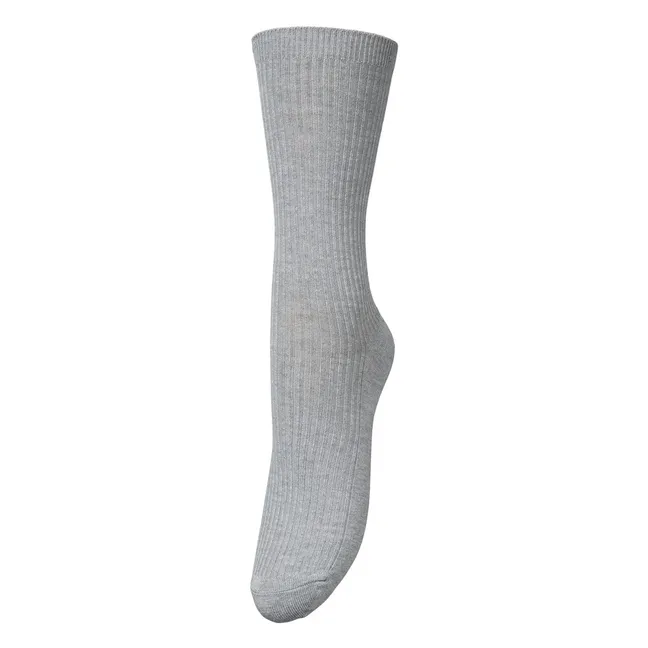 Chaussettes Telma Solid | Gris clair