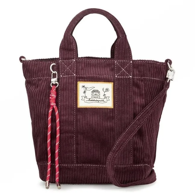 Sac Corduroy Coton | Marron