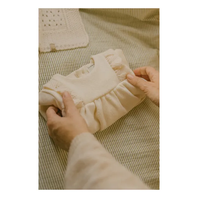Talence Dress | Ecru