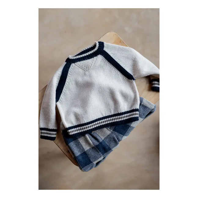 Pull Milano Laine Merinos | Blanc cassé