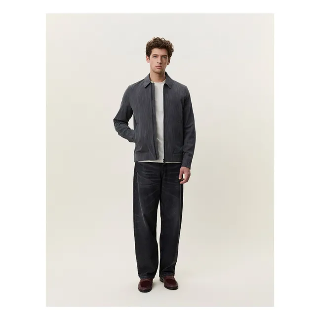 Veste Herringbone | Gris foncé