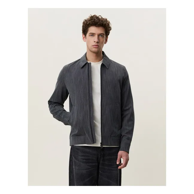 Veste Herringbone | Gris foncé